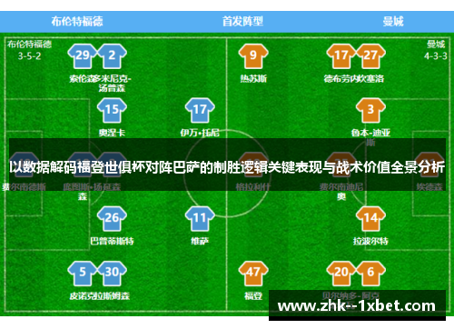 以数据解码福登世俱杯对阵巴萨的制胜逻辑关键表现与战术价值全景分析